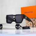 Monogram Oversized Sunglasses with Star Diamond Detail (Model 1486)