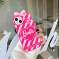 3D Love Bracket Silicone Case