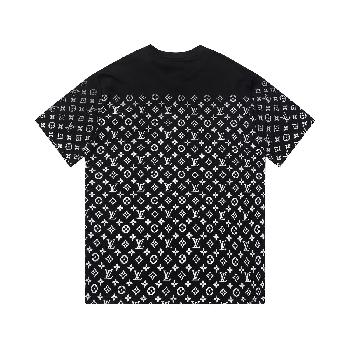 Retro front and back print T-shirt