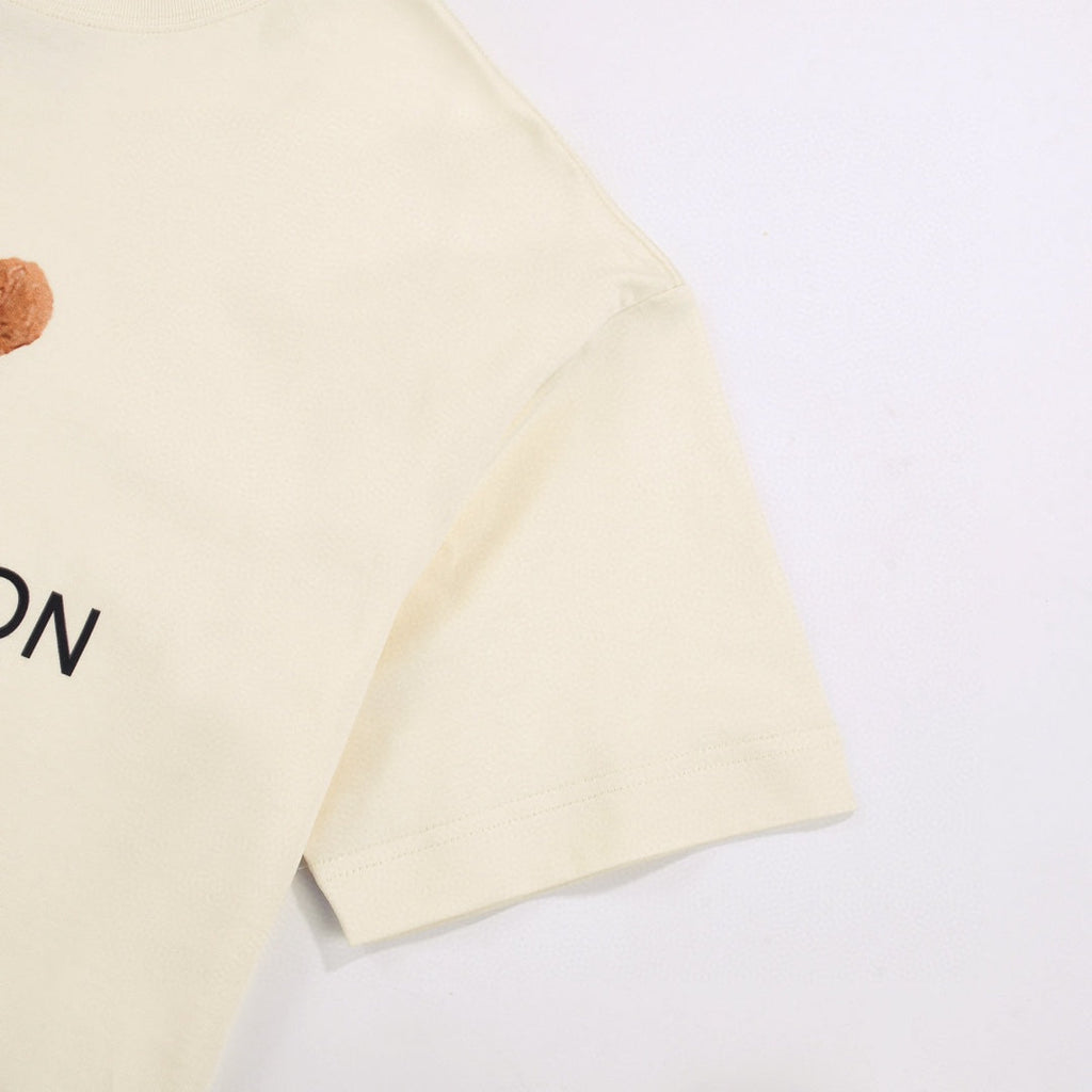 Bear print fashion t-shirt