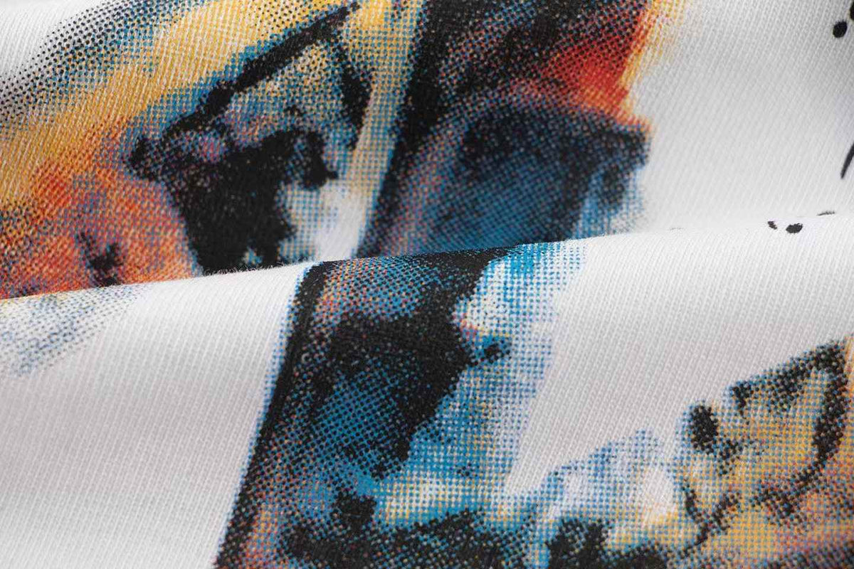 New colorful print t-shirt