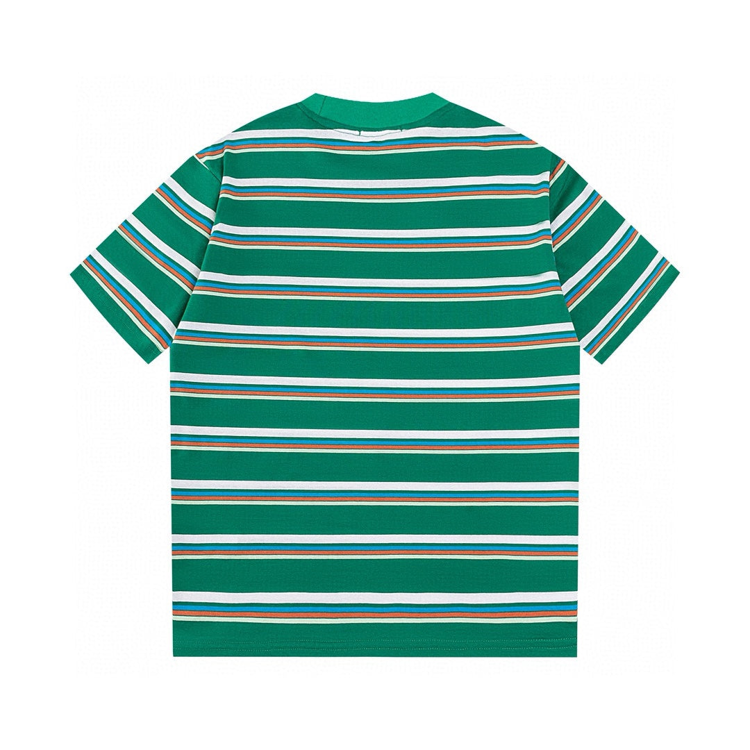Striped cotton T-shirt