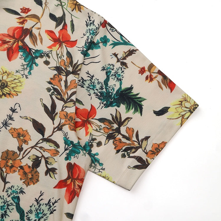 Floral print T-shirt