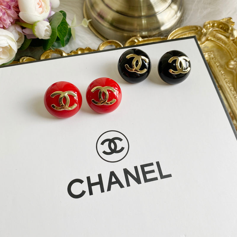 Retro Round Earrings
